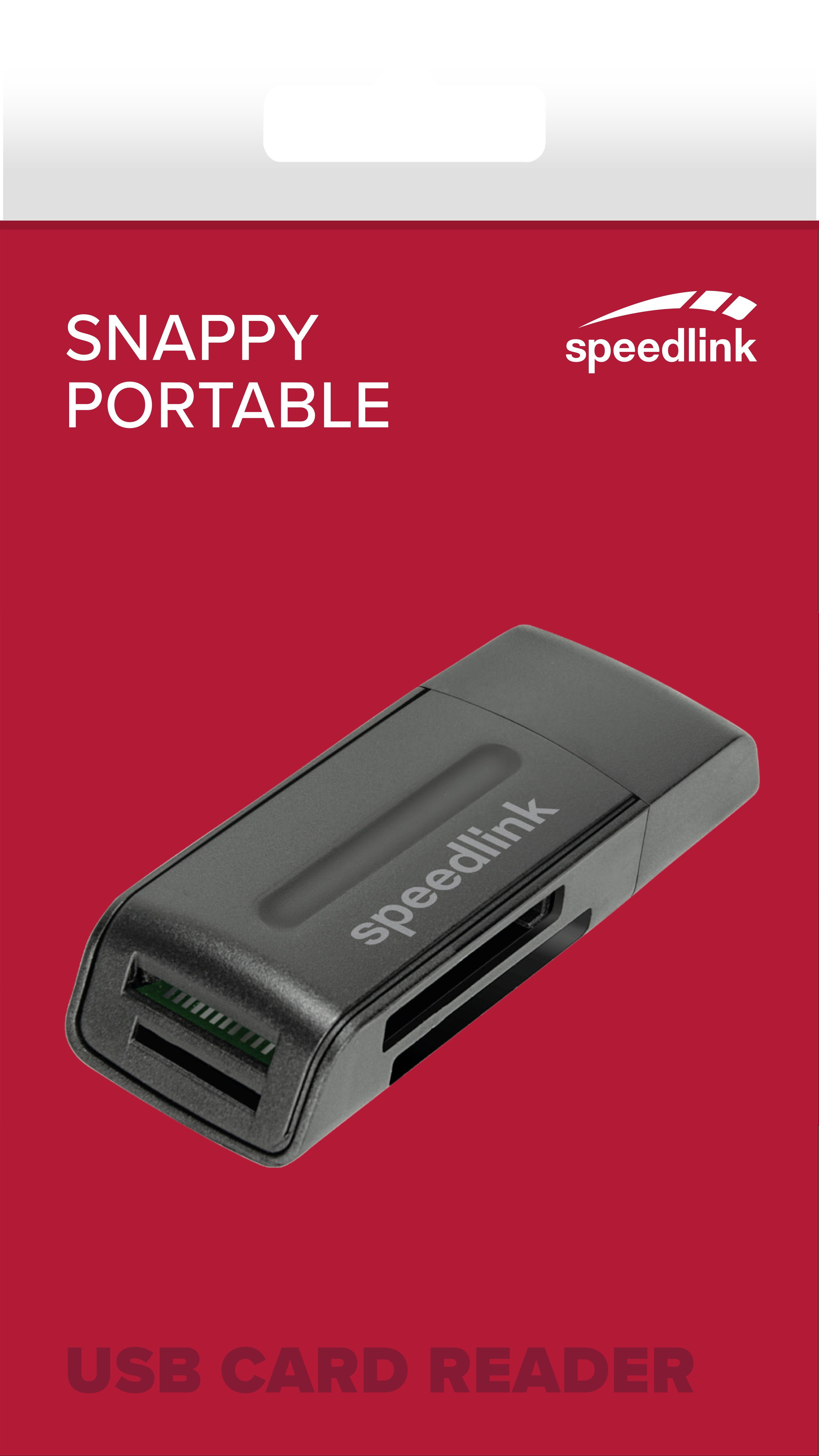 SPEEDLINK SNAPPY Portables USB Kartenlesegerät