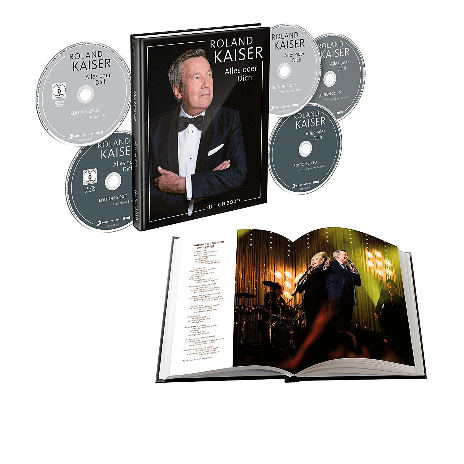 Roland Kaiser - Alles oder dich (Edition 2020) ltd.Buch  - (CD)