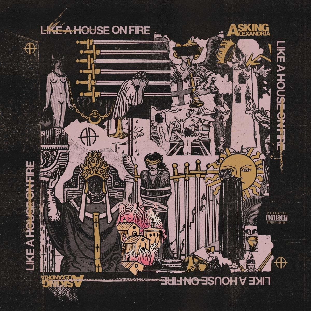 Asking Alexandria - LIKE A HOUSE ON FIRE  - (Vinyl)
