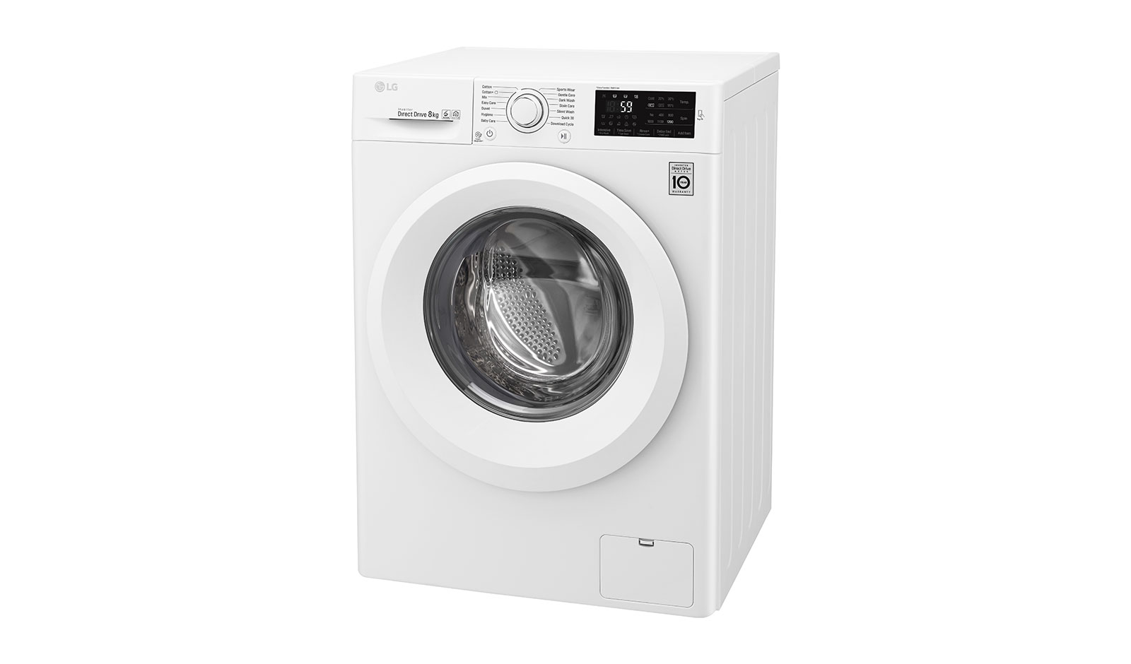 LG F2J5TNP3W.ABWPLTK A+++ Enerji Sınıfı 8Kg 1200 Devir Çamaşır Makinesi Beyaz