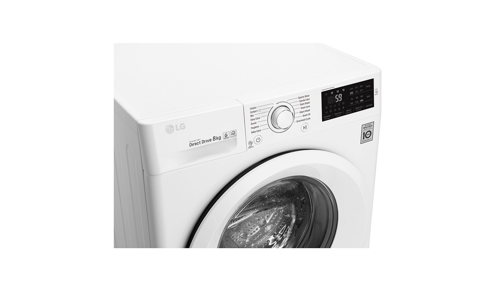 LG F2J5TNP3W.ABWPLTK A+++ Enerji Sınıfı 8Kg 1200 Devir Çamaşır Makinesi Beyaz