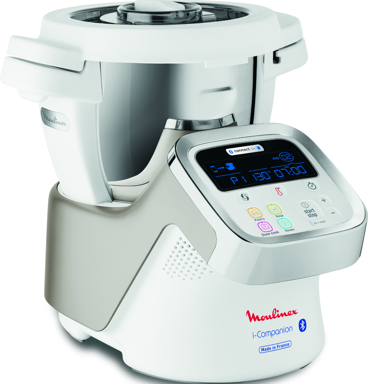 MOULINEX I-Companion - Robot culinaire multi-fonctions (Blanc)