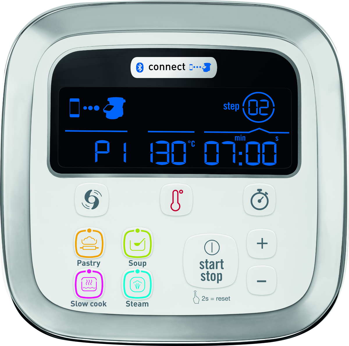 MOULINEX I-Companion - Robot culinaire multi-fonctions (Blanc)