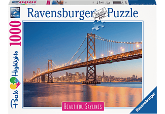 RAVENSBURGER San Francisco Puzzle Mehrfarbig