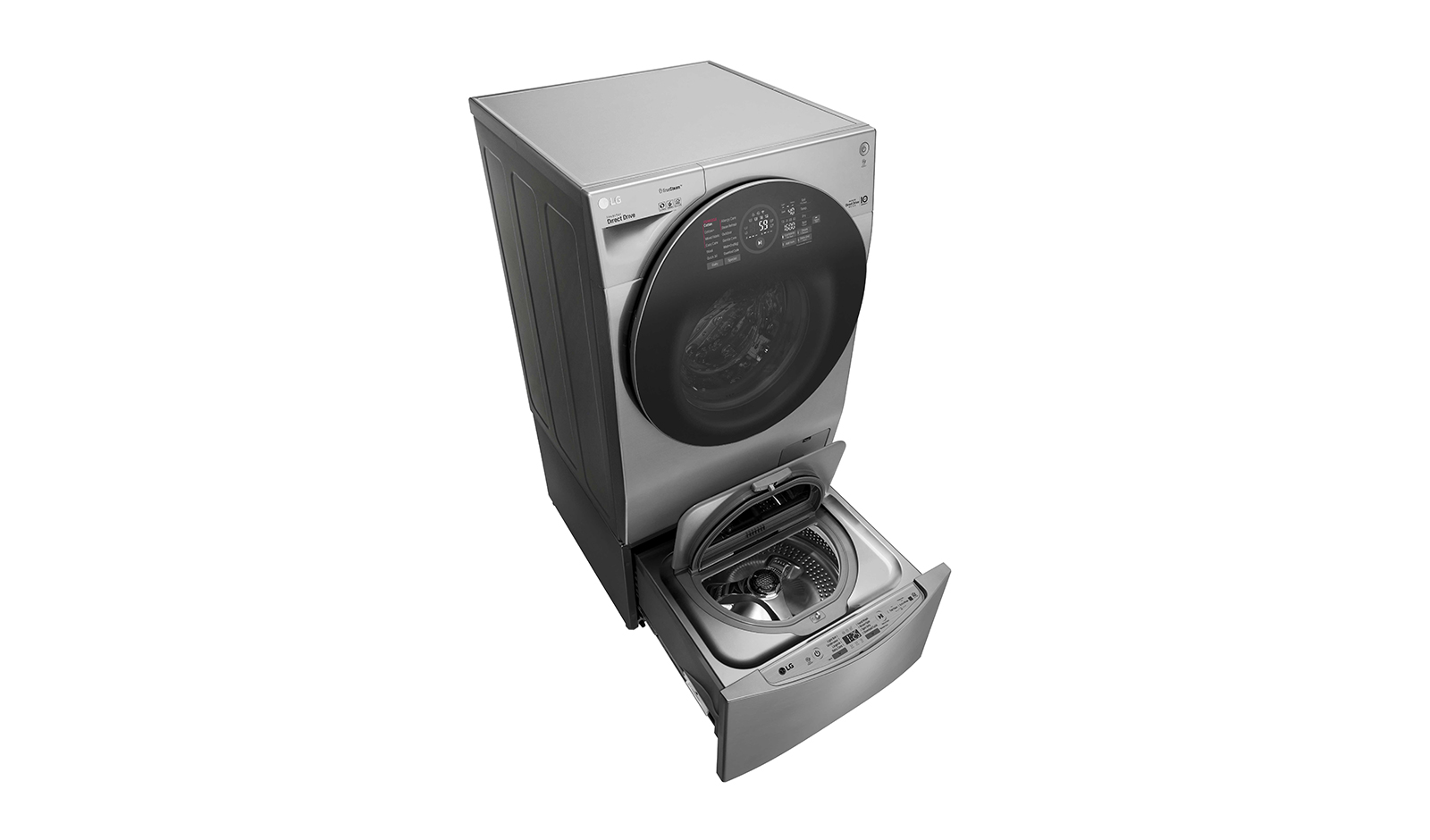 LG TWDG1208V.ASSPLTK TWINWASH 14 kg Yıkamalı 8kg Kurutmalı Çamaşır Makinesi