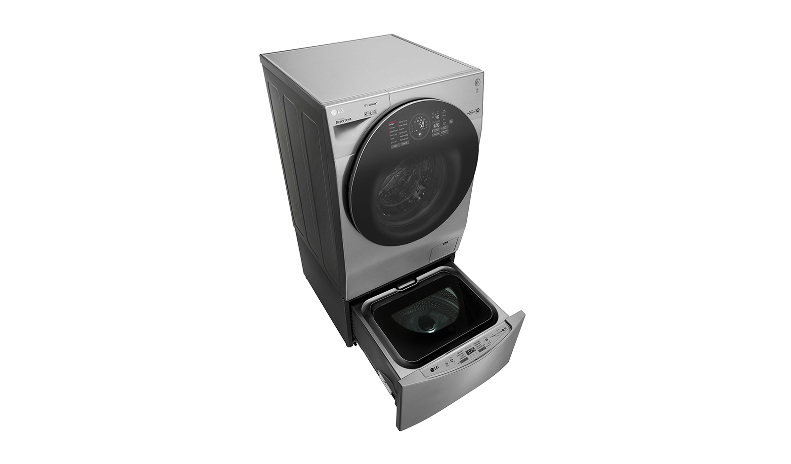 LG TWDG1208V.ASSPLTK TWINWASH 14 kg Yıkamalı 8kg Kurutmalı Çamaşır Makinesi