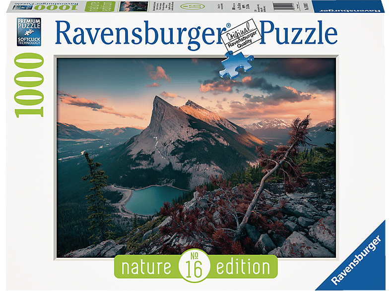 RAVENSBURGER Abends in den Rocky Mountains Puzzle Mehrfarbig