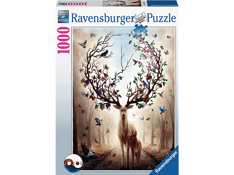 RAVENSBURGER Magischer Hirsch Mehrfarbig Puzzle