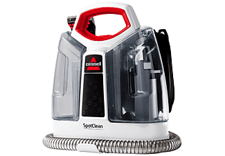 Aspirador sin bolsa - Bissell SpotClean ProHeat, 1.10 L, Tecnología Heatwave, Para líquidos y manchas, Negro
