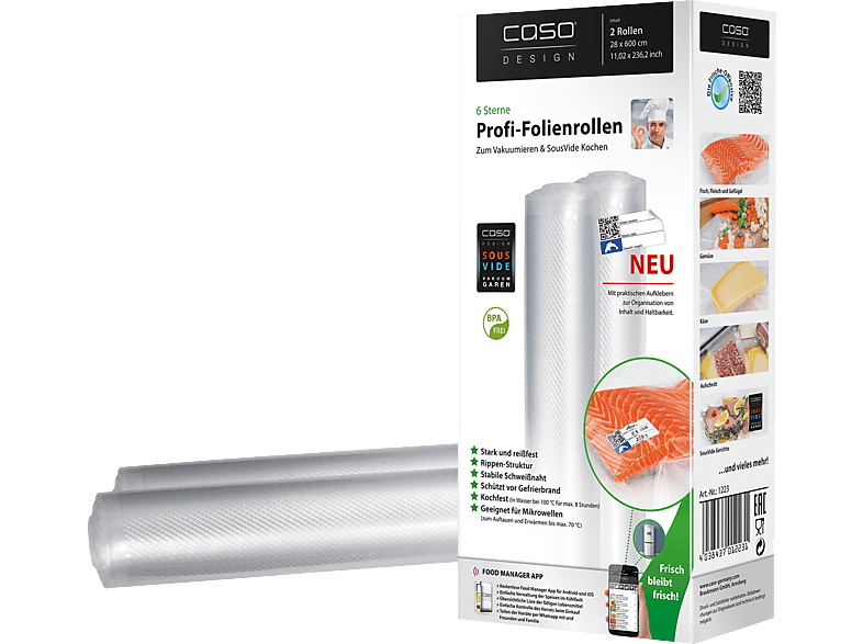 Profi-Folienrollen 20x600 cm, 2 Stück, 150 um online bei bestellen