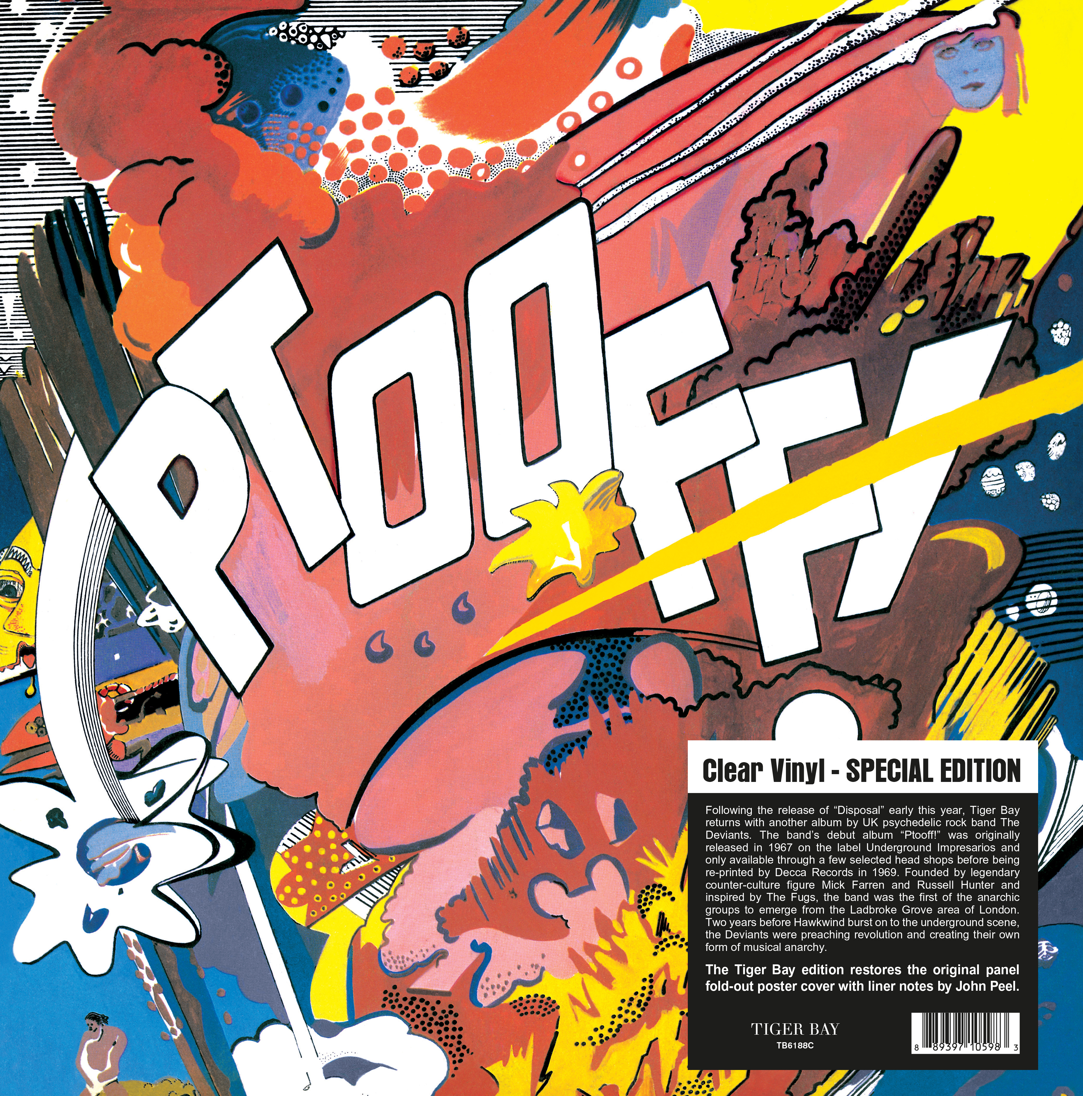 The Deviants - Ptooff! (Special Edition) (Audiophile (Clear Vinyl) (Vinyl LP (nagylemez))