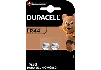 DURACELL LR44 2'li 1.5 Volt Düğme Pil