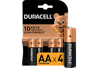 DURACELL 4'lü AA Kalem Pil