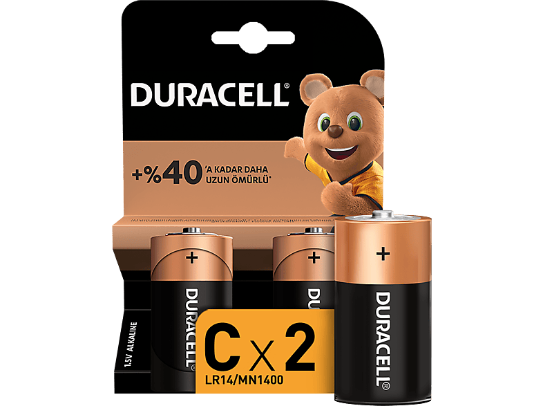 DURACELL 2'li C Boy Pil