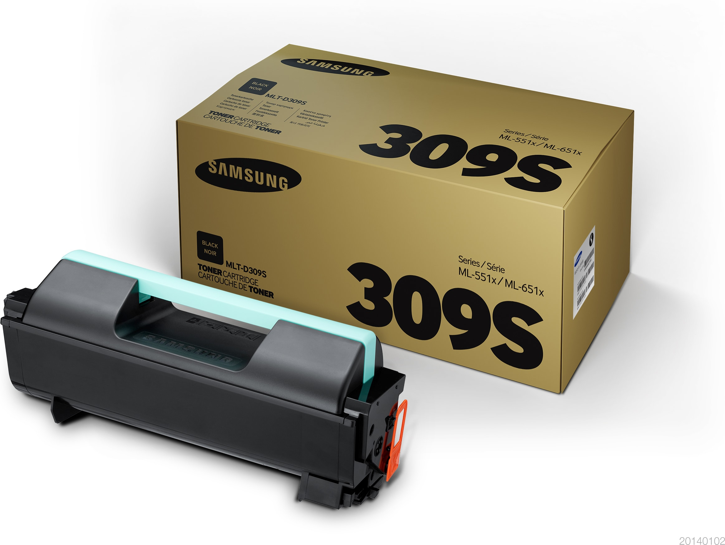 Tóner y cartucho láser - Samsung SV103A, 10000 Páginas, Negro