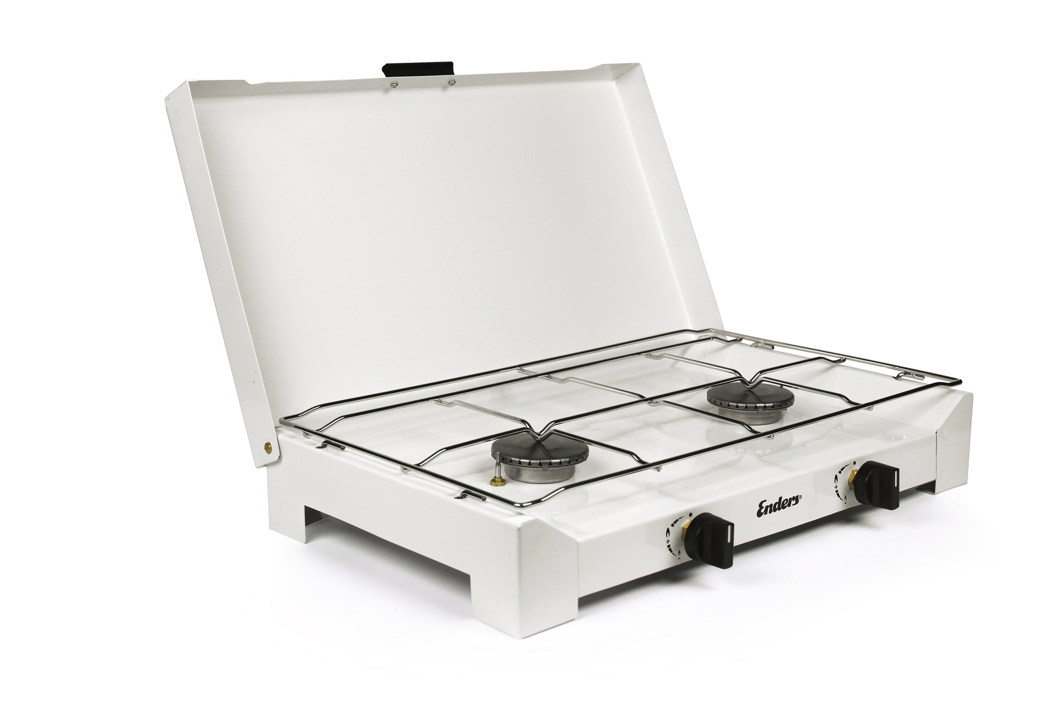 ENDERS 1851 Dalgety Campingkocher, Weiß (4600 Watt)
