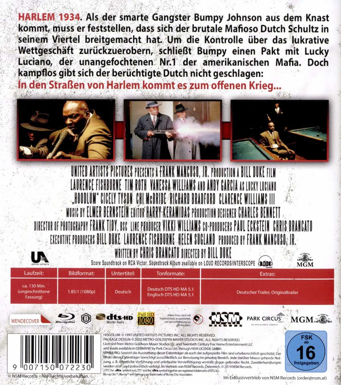DVD-Hülle mit Filminformationen und Bildern auf weißem Hintergrund.