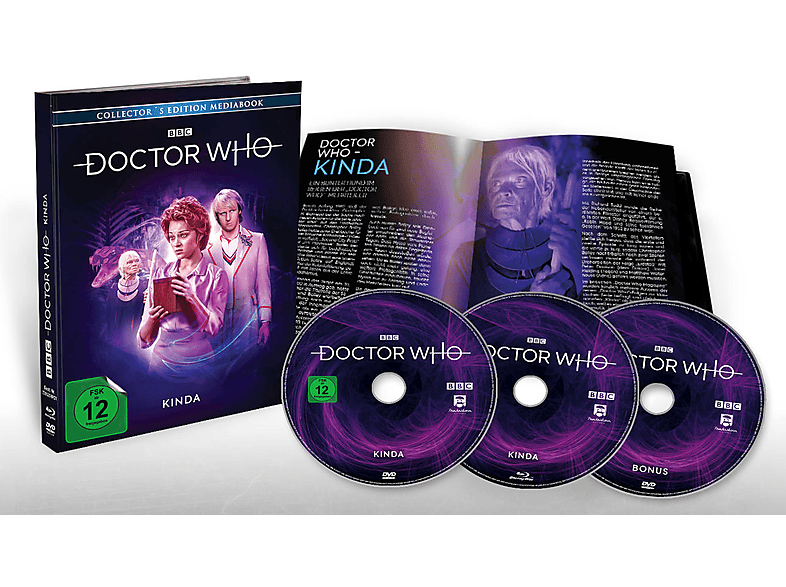 Thumbnail - Doctor Who - Fünfter Doktor Kinda Blu-ray + DVD