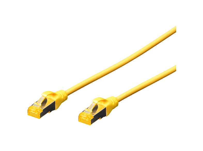 DIGITUS DK-1644-A-010/Y Cat6a S/FTP, Patchkabel, 1 m, Gelb; Patchkabel ----Patchkabel