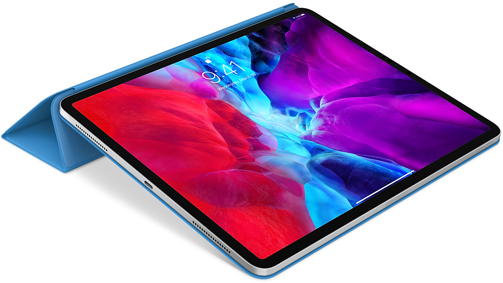 APPLE Etui de protection Smart iPad Pro 12.9" 4th Gen Bleu surf (MXTD2ZM/A)