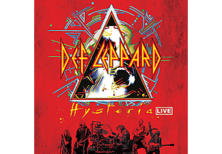 Def Leppard - Hysteria Live (Limited Edition) (Clear Vinyl) (Vinyl LP (nagylemez))