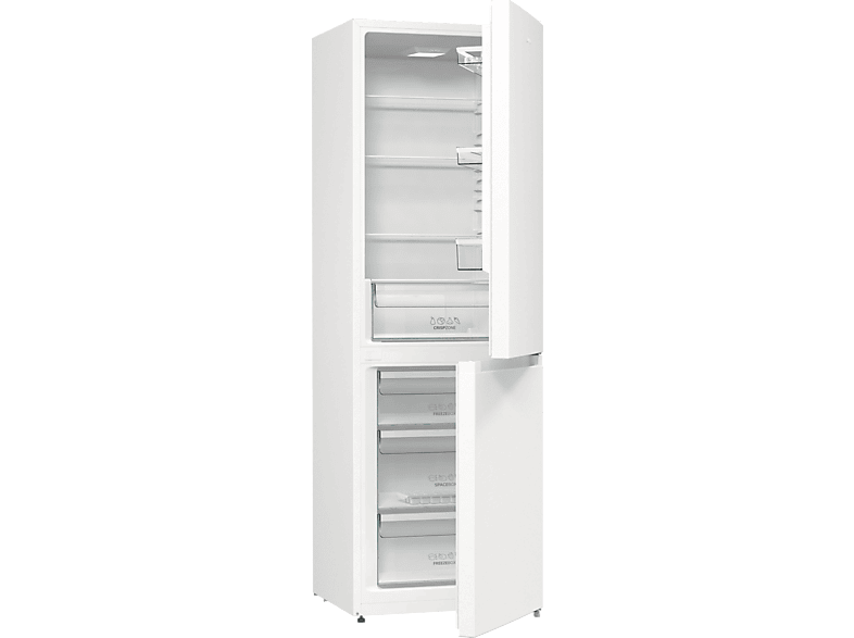 GORENJE RK 6192 EW4 kombinált hűtőszekrény, CrispZone, LED világítás, Slot-in elhelyezés, SuperSilent