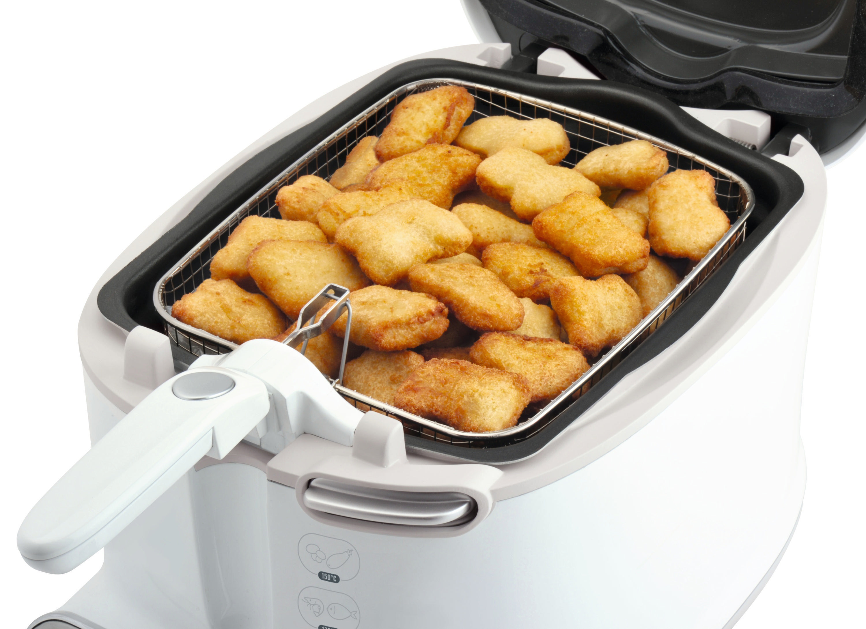 MOULINEX AM 3021 Super Uno Fritteuse 1800 Watt Weiß