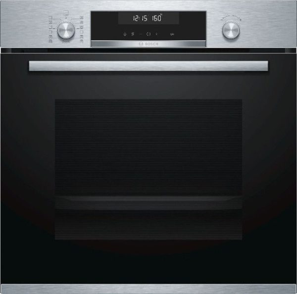 Horno Pirolitico 60 Cm - Bosch HBG5780S6, 3600 W, 50-60 Hz, A, Acero inoxidable