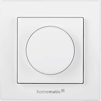 HOMEMATIC IP Drehtaster, Dimmer für Beleuchtung, weiß (154888A0)