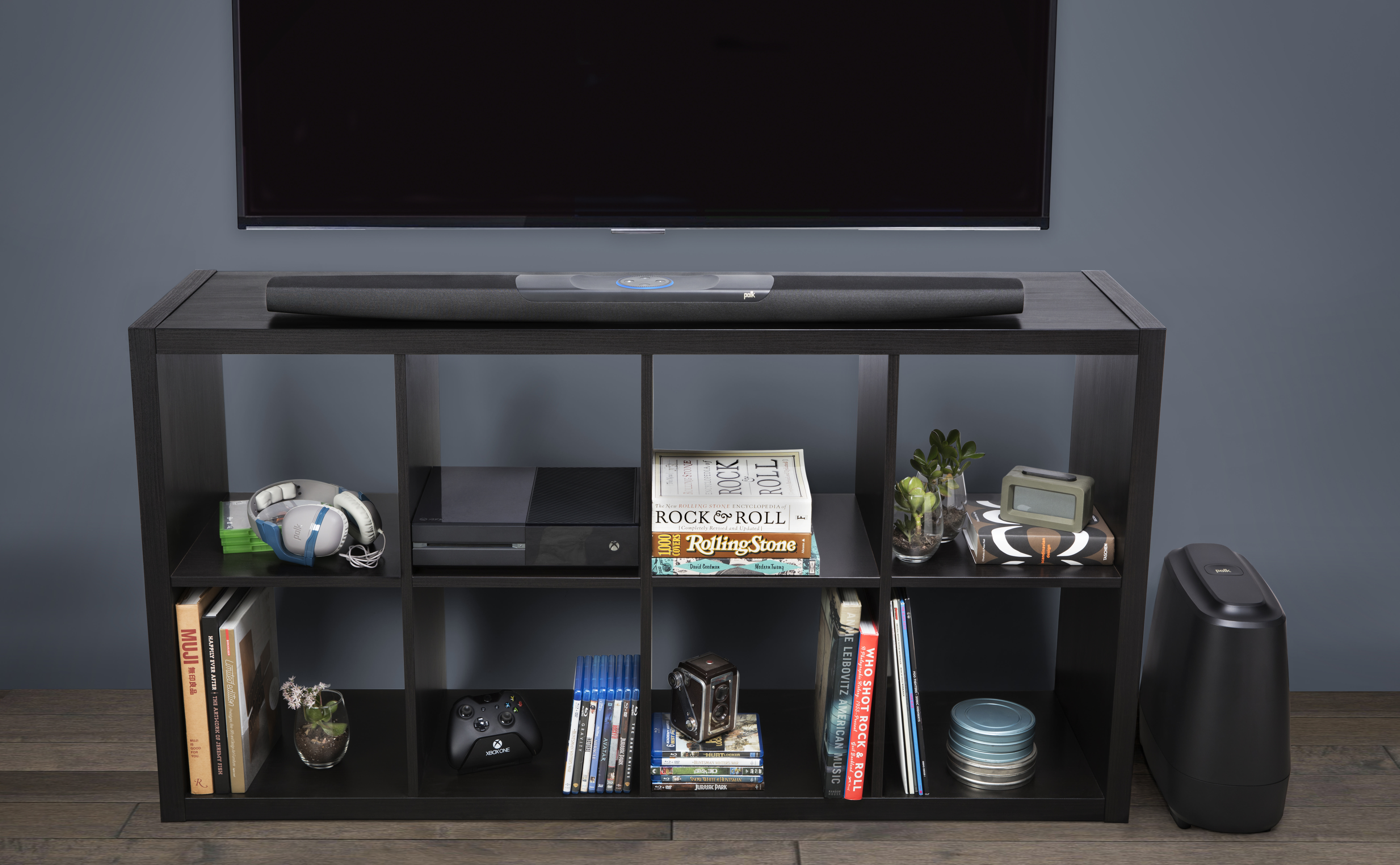 POLK AUDIO Polk Command Bar, Soundbar, Schwarz