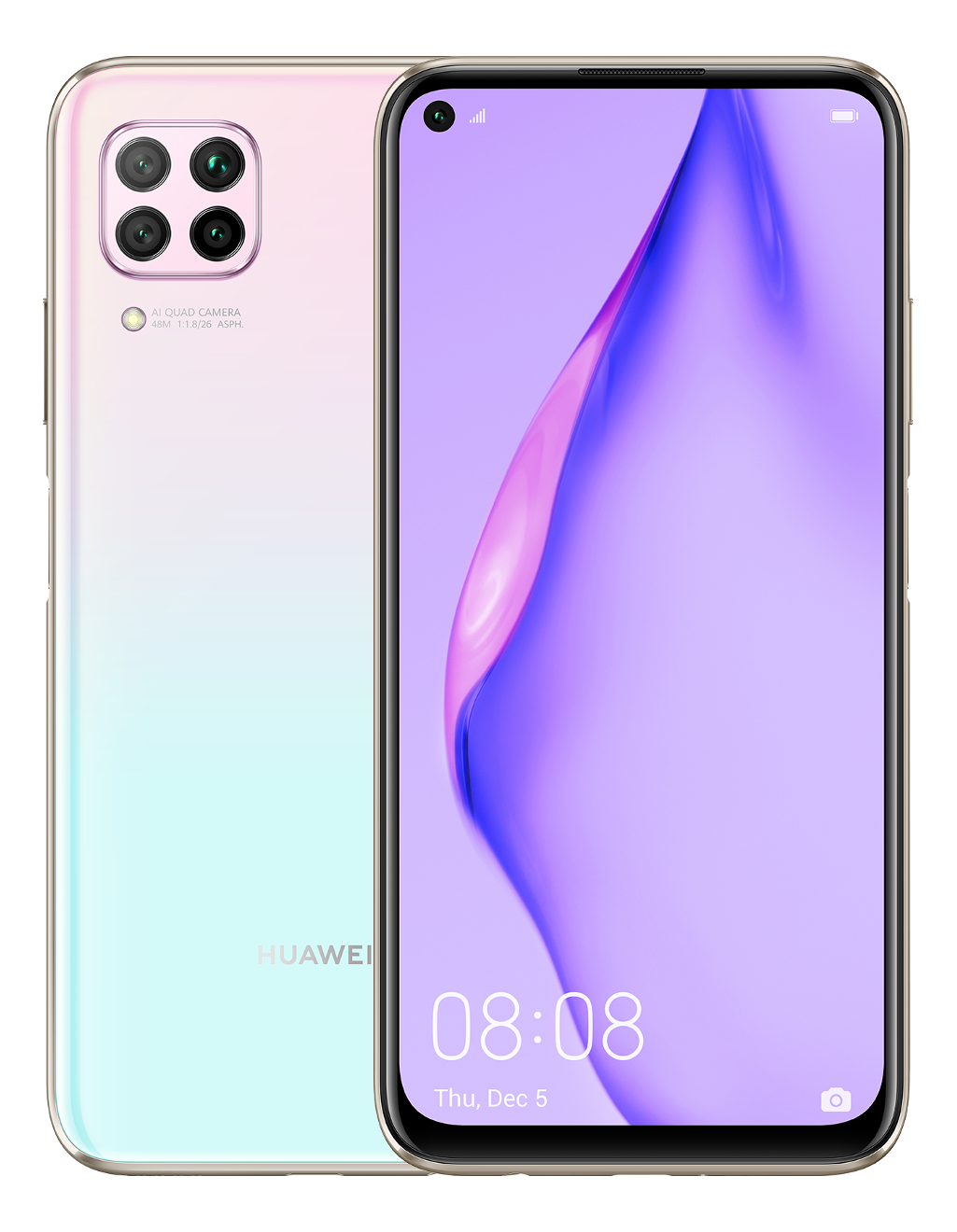 HUAWEI P40 lite - Smartphone (6.4 ", 128 GB, Sakura Pink)