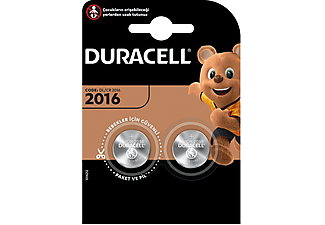 DURACELL 2016 2'li 3Volt Düğme Pil