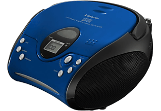 LENCO SCD-24 CD-s rádió, kék-fekete