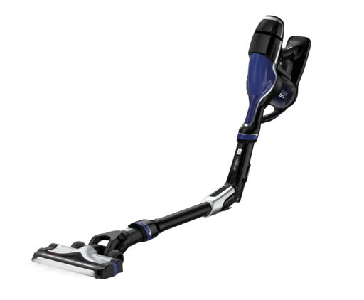 Aspirador escoba -  Rowenta RH9291, 3h, Sin bolsa, 0.65 l, 30 min, Negro /azul