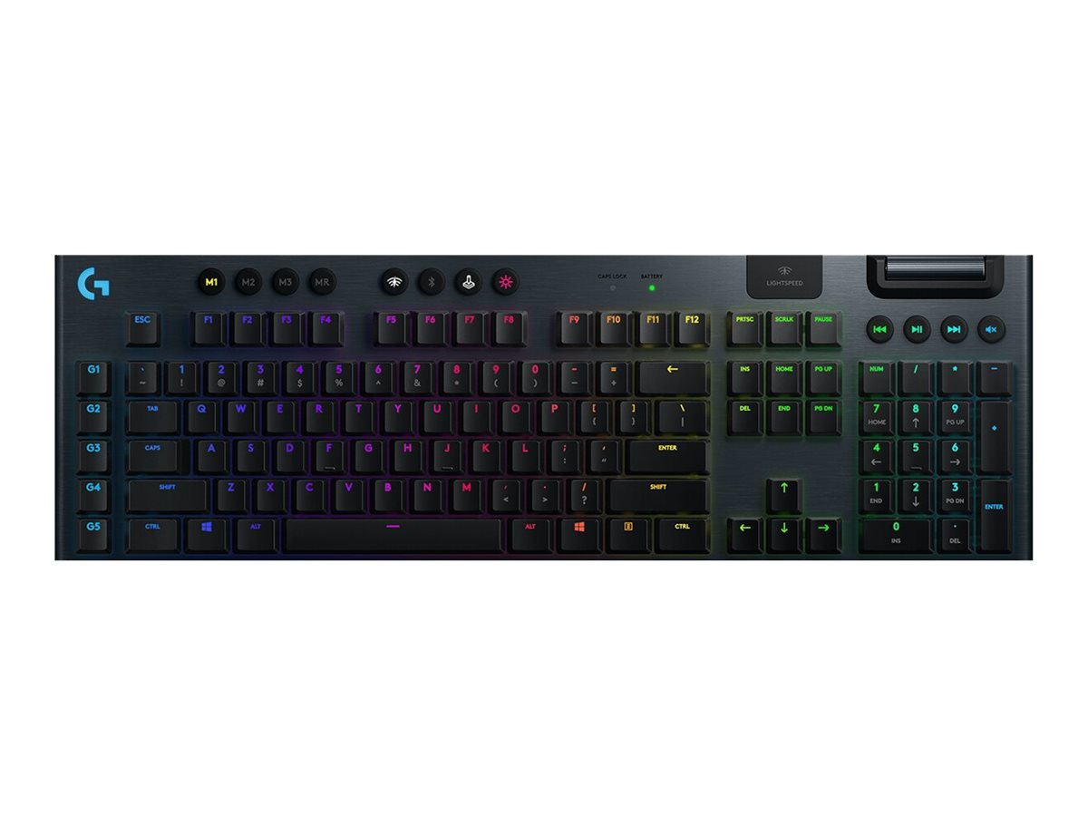 LOGITECH Gaming G915, Tastatur, Sonstiges, Kohle Mechanisch, kabellos