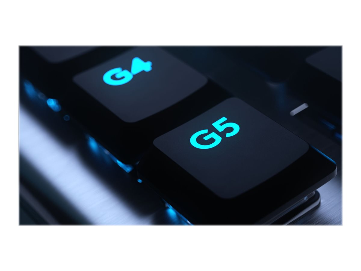 LOGITECH Gaming G915, Tastatur, Mechanisch, Sonstiges, kabellos, Kohle