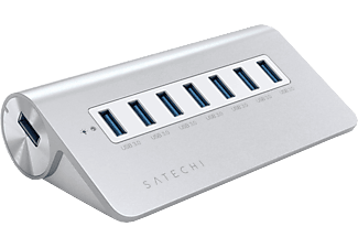 SATECHI SH-UHA37W - USB-Hub (Silber/Weiss)
