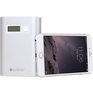 SATECHI SX10 - Powerbank (Silber/Weiss)