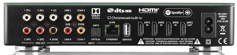 CANTON Voorversterker Smart-Connect 5.1 Dolby Atmos (SMARTCONNECT51B)