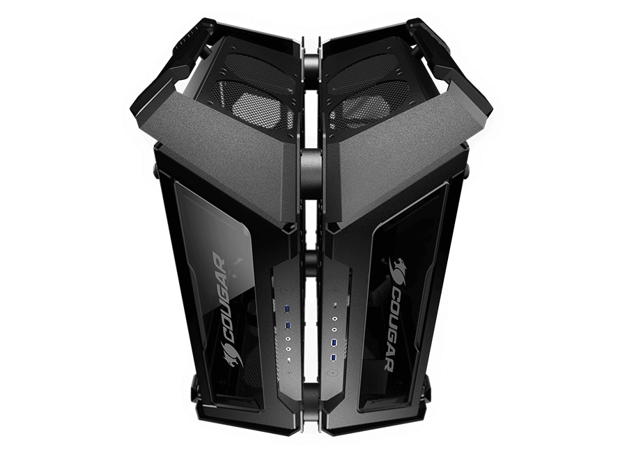 COUGAR GEMINI X PC-Gehäuse, schwarz