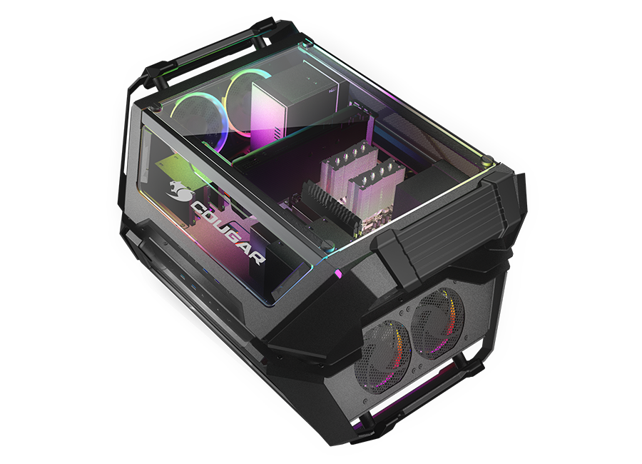 COUGAR GEMINI X PC-Gehäuse, schwarz