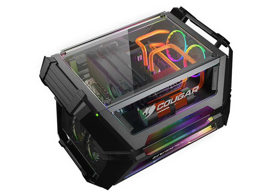 COUGAR GEMINI X PC-Gehäuse, schwarz