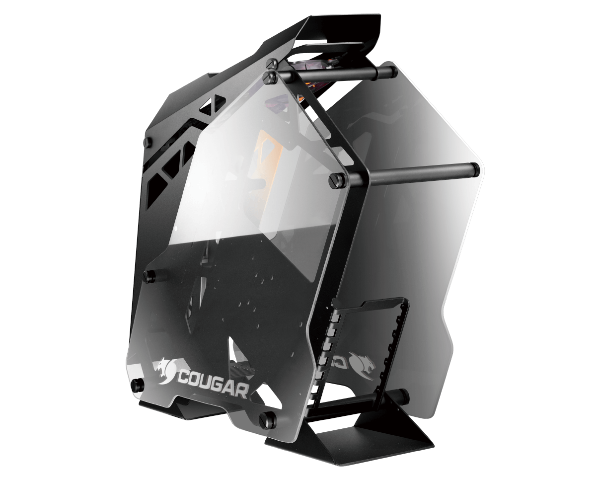COUGAR CONQUER PC-Gehäuse, Schwarz/Orange