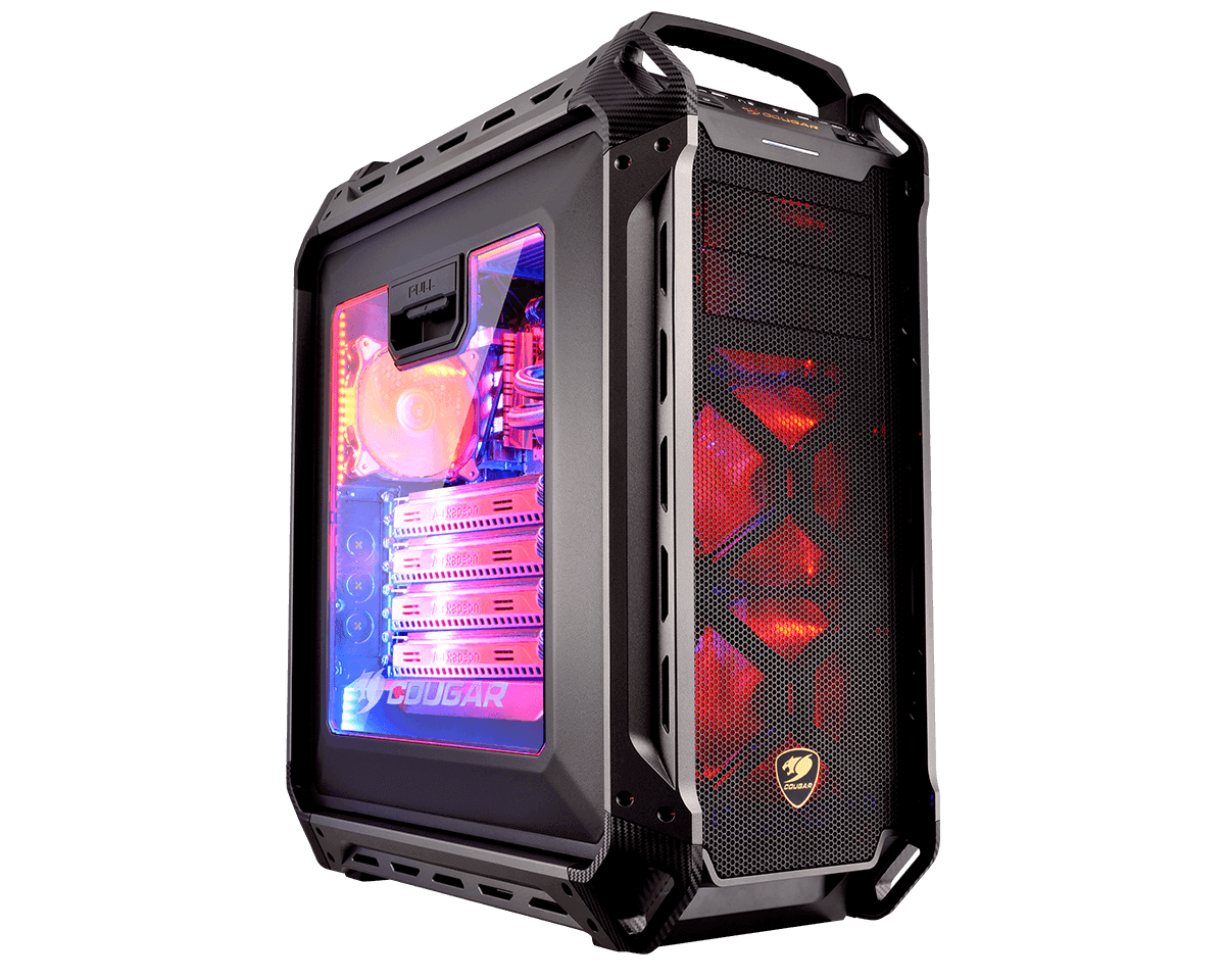 COUGAR PANZER MAX PC-Gehäuse, Schwarz