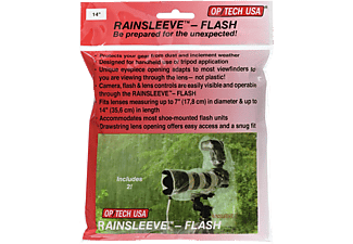 OPTECH USA Rainsleeve-Flash esővédő huzat fényképezőgéphez vakuval, 2 db