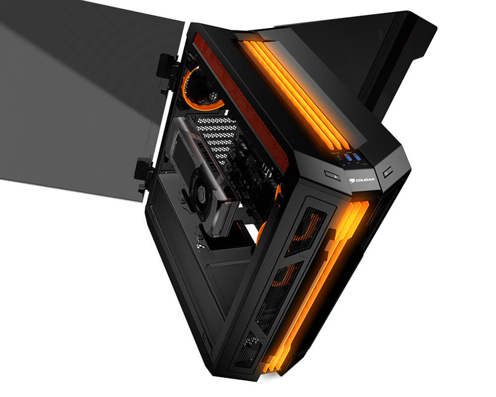 COUGAR GEMINI T PC-Gehäuse, Schwarz