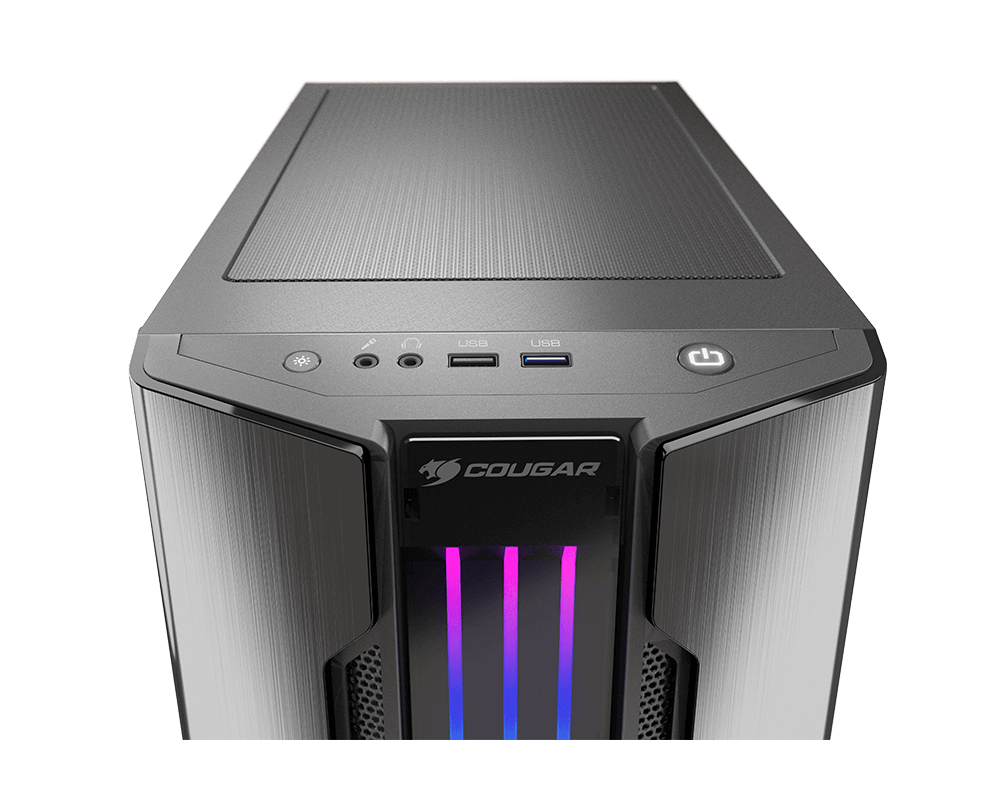 COUGAR GEMINI M PC-Gehäuse, grau/schwarz