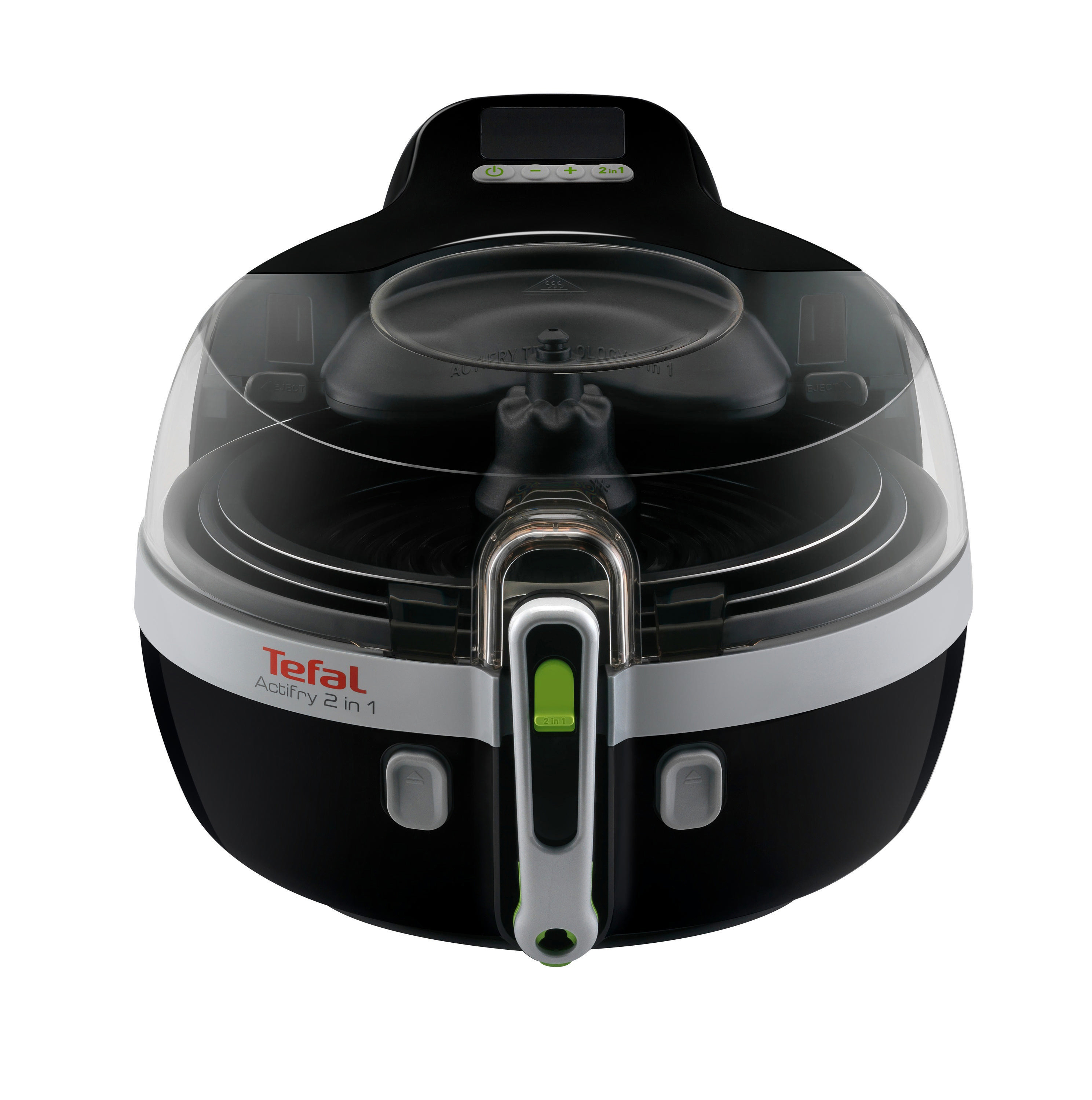 TEFAL YV 9601 ActiFry 2in1 Heißluftfritteuse 1400 Watt Schwarz/Silber