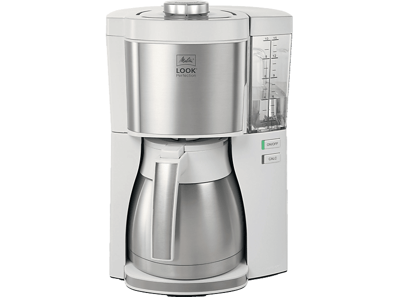 Melitta Look V Perfection coffee machine with thermos