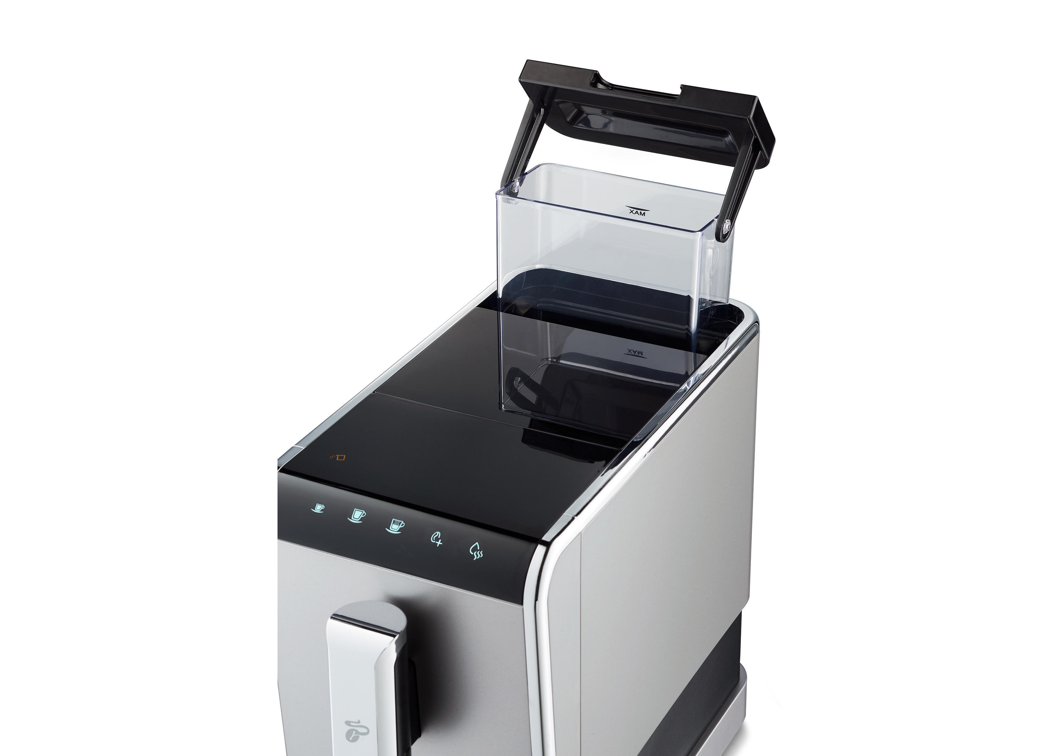 TCHIBO 504964 Esperto Caffè inkl. 2kg BARISTA Kaffeebohnen Kaffeevollautomat Silber